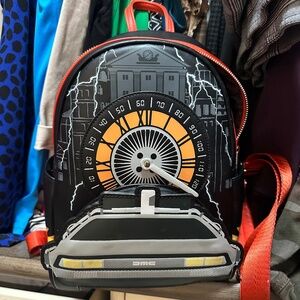 Back to the Future Mini Loungefly Backpack and Wallet